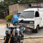 Aventajamiento y choque: Otro accidente más en Jalapa, Nueva Segovia Foto: Imprudencia vial provoca accidente en Jalapa, Nueva Segovia / TN8