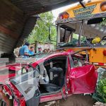 Muere la tercera víctima originaria de Carazo tras el dantesco accidente en La Concha Foto: Tercera víctima del bus sin frenos que causó tragedia en La Concha /TN8