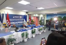Nicaragua se prepara y coordina esfuerzos por tormenta tropical Sara Foto: Nicaragua coordina esfuerzos para prevenir situaciones por tormenta tropical Sara / TN8