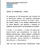 El ejemplo de Fidel y Cuba sigue iluminando el camino de la lucha en América Latina Foto: El ejemplo de Fidel y Cuba sigue iluminando el camino de la lucha en América Latina/Cortesía