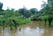 Familias atrapadas por el desbordamiento de ríos en Costa Rica Foto: Inundaciones en Costa Rica /cortesía