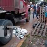 Trágico accidente en Bluefields: un adulto mayor cae bajo las ruedas de una cisterna Foto: Tragedia en Bluefields: "El Chele", un adulto mayor de 65 años, fallece tras ser atropellado por una cisterna de combustible/TN8