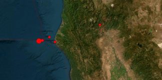 Foto: Alerta de tsunami: Potentes terremotos sacuden California /Cortesía
