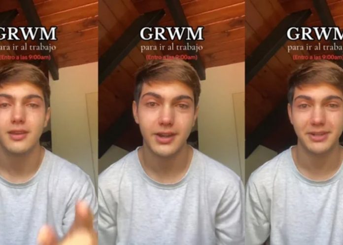 Foto: Joven se viraliza en TikTok /cortesía Foto: Joven se viraliza en TikTok /cortesía