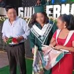 Tremendo berrinche armó una chavala en su graduación (VIDEO) Foto: Escándalo en graduación /cortesía
