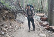 Excursionista pasó más de 50 días desaparecido en las montañas de Columbia Británica Foto: Joven perdido durante más de 50 días en las remotas montañas de Columbia Británica/Cortesía