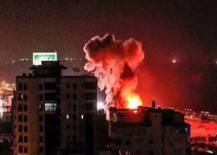 Foto: Explosiones en Yemen /cortesía Foto: Explosiones en Yemen /cortesía