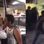 Indignación en México: Policía obliga a ladrones a besarse y golpearse Foto: Escándalo en México /cortesía