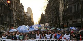 Foto: Protestas en Argentina /cortesía