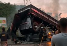 «Impactante» Brasil registra 22 muertos tras colisión en una autopista Foto: trágico accidente de tráfico en Brasil/Cortesía