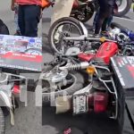 Mujer pierde la pierna en un accidente de tránsito en Chinandega Foto: Accidente en Chinandega deja a uno grave y el otro con daños leves /TN8