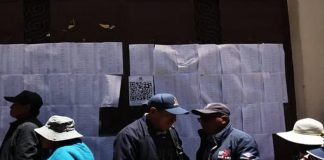 Foto: Elecciones en Bolivia /cortesía