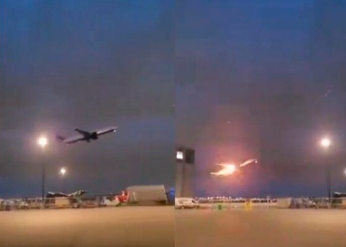 Foto: aterrizaje brusco en el aeropuerto de Halifax, Canadá/Cortesía Foto: aterrizaje brusco en el aeropuerto de Halifax, Canadá/Cortesía