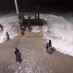 Oleaje extremo en Ecuador deja tres muertos y devastación en las costas Foto: Alerta en Ecuador /cortesía