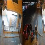 ¿Valió la pena? Le robaron la moto mientras besaba a su novia (VIDEO) Foto: Besaba a su novia cuando robaron su motocicleta /Cortesía
