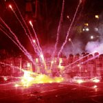 Policía de Georgia dispara contra manifestantes por sexto día consecutivo Foto: Protestas en Georgia /cortesía