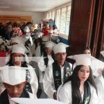 Siuna celebra graduación de 23 jóvenes en la modalidad distancia en el campo Foto: Siuna celebra su primera graduación de modalidad a distancia/TN8