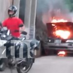 Foto: Vehículo se incendia en cuestión de segundos y queda reducido a Chatarra en Carazo/TN8