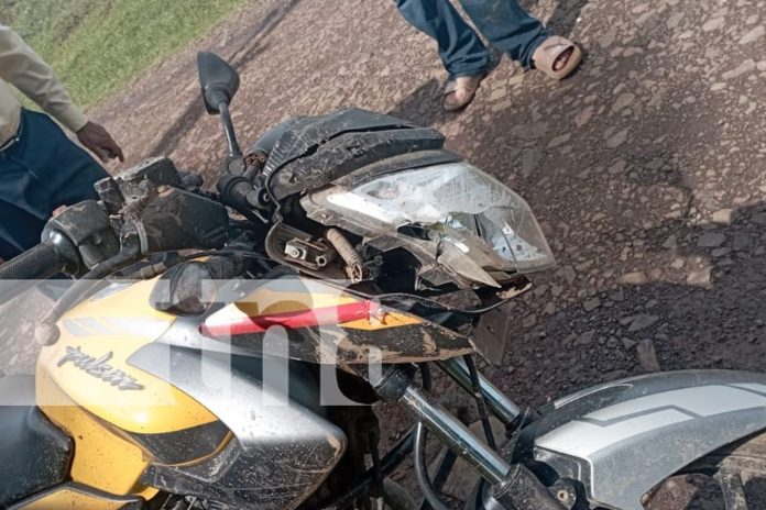 2 Foto: Borracho atrevido se desmarimbo en una moto que agarró sin permiso en Kukra Hill/TN8