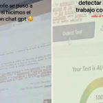 Profesor atrapa a sus estudiantes usando ChatGPT y se viraliza Foto: Profesor sorprende a sus alumnos /cortesía