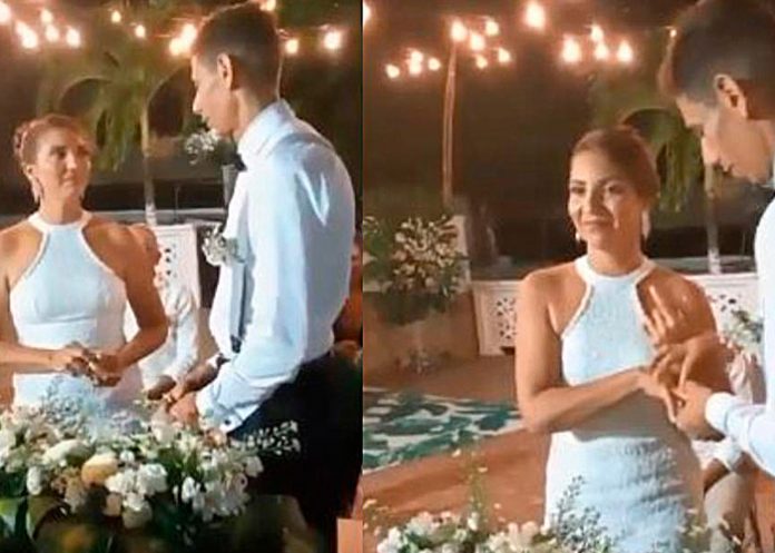 Foto: Novia rechaza a su prometido /cortesía Foto: Novia rechaza a su prometido /cortesía