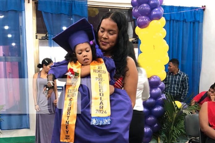 Foto: Emotiva graduación en Puerto Cabezas: Niños y niñas con discapacidad celebran con orgullo su logro educativo. /TN8 Foto: Emotiva graduación en Puerto Cabezas: Niños y niñas con discapacidad celebran con orgullo su logro educativo. /TN8