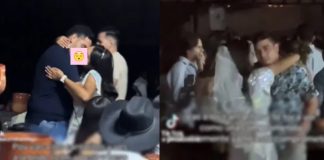 Foto: Novia besa a otro hombre durante su despedida de soltera /Cortesía