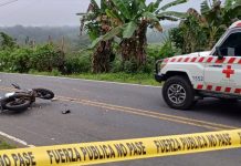 Aparatoso accidente acaba con la vida de un papá en Costa Rica Foto: Tragedia en Costa Rica /cortesía