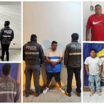 Operativo en Ecuador termina con la captura de 43 criminales Foto: Megaoperativo policial contra grupos criminales en Ecuador /Cortesía