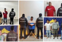 Operativo en Ecuador termina con la captura de 43 criminales Foto: Megaoperativo policial contra grupos criminales en Ecuador /Cortesía