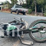 Grave accidente de tránsito en Juigalpa deja a un motociclista herido Foto: Grave accidente de tránsito en Juigalpa deja a un motociclista herido/TN8
