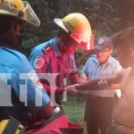 Camión pierde potencia y se voltea en Rivas Foto: Camión pierde potencia y se voltea en Rivas/TN8