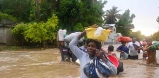 Foto: Haití bajo el agua /cortesía