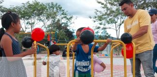 Foto: ¡Regalo navideño en Somoto! La comunidad Hermanos Martínez inaugura su primer parque infantil, llevando alegría y recreación a la niñez./TN8