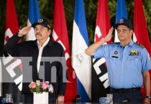 Presidente Daniel Ortega ratifica a jefes de la Policía y Ejército de Nicaragua en sus cargos Foto: Comandante Daniel Ortega ratifica cargos en el Ejército de Nicaragua/TN8