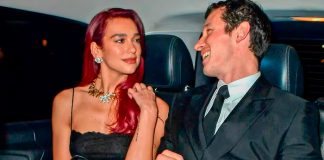 Foto: Dua Lipa y el actor inglés Callum Turner confirmaron su compromiso/Cortesía
