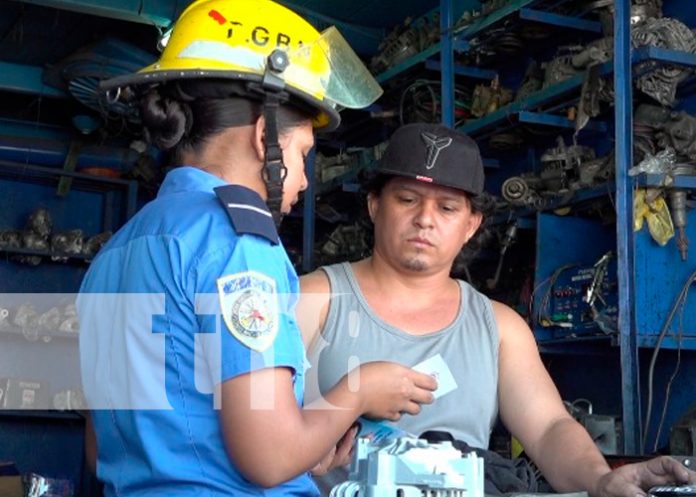 Foto: Bomberos Unidos realizó esta mañana una jornada de concientización/TN8