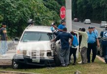 Accidente en el Cruce de La Barranca, Masaya deja a ciudadana con lesiones leves Foto: Accidente en el Cruce de La Barranca, Masaya deja a ciudadana con lesiones leves/TN8