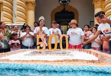 Granada celebra 500 años con el vigorón más grande y un pastel monumental Foto: Granada celebra 500 años con el vigorón más grande y un pastel monumental/TN8