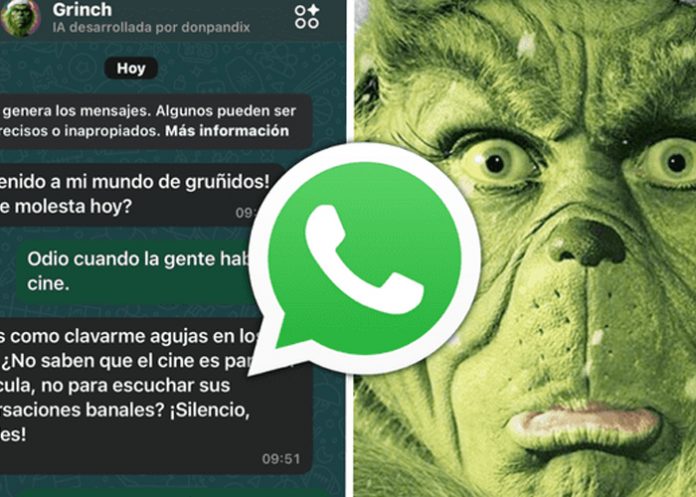 Foto: ¡Habla con el Grinch! /cortesía Foto: ¡Habla con el Grinch! /cortesía