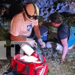 Impactante caída en carretera Juigalpa-La Libertad deja severas lesiones a un hombre Foto: Accidente en Juigalpa: Harry Laguna es trasladado al hospital tras caer de su moto. Alcohol y carreteras peligrosas, una combinación fatal./TN8