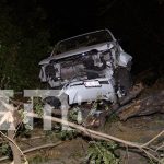 “De milagro está vivo”: el estado de ebriedad casi cobra otra vida en Managua Foto: Un conductor ebrio destruye un poste y un árbol en Managua, pero sobrevive de milagro. ¡Alcohol y volante, una combinación mortal! /TN8