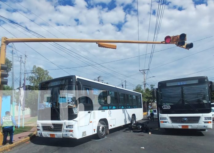 Foto: Mortal accidente en Managua /TN8