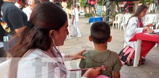 Foto: Granada activa el bienestar: El MINSA instala kiosco saludable en el Parque Central para promover la prevención de enfermedades crónicas./TN8