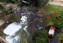 Tragedia aérea en Brasil: nueve muertos tras el desplome de un avión Foto: Tragedia aérea en Brasil: nueve muertos tras el desplome de un avión /Cortesía