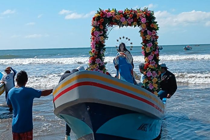 Foto: Purísima Acuática: Un recorrido de fe y tradición por las costas de Carazo/Cortesía