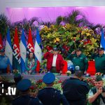 Presidente Daniel Ortega reitera el llamado a la paz: “La victoria siempre es de los pueblos” Foto: Presidente Daniel Ortega en graduación militar