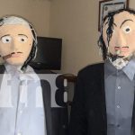 Jalapa llena de color y pólvora con la quema de viejos para recibir el 2024