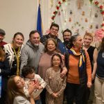 Embajada de Nicaragua en Francia celebra La Purísima junto a hermanos Internacionales