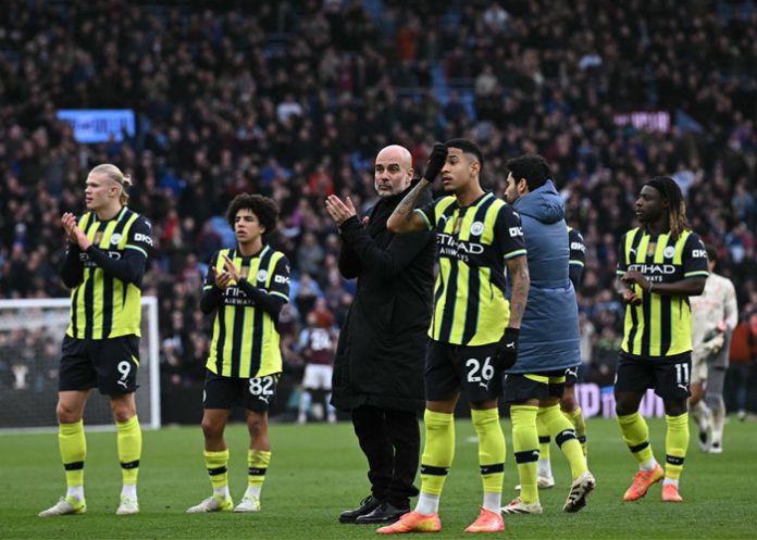 Manchester City Manchester City cae ante Aston Villa